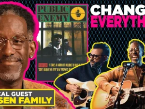 Shawn Stockman Interview. Chosen Family live performance promo with Public Enemy album artwork.