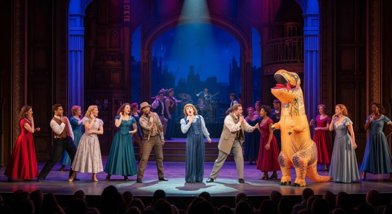 Broadway stunt casting