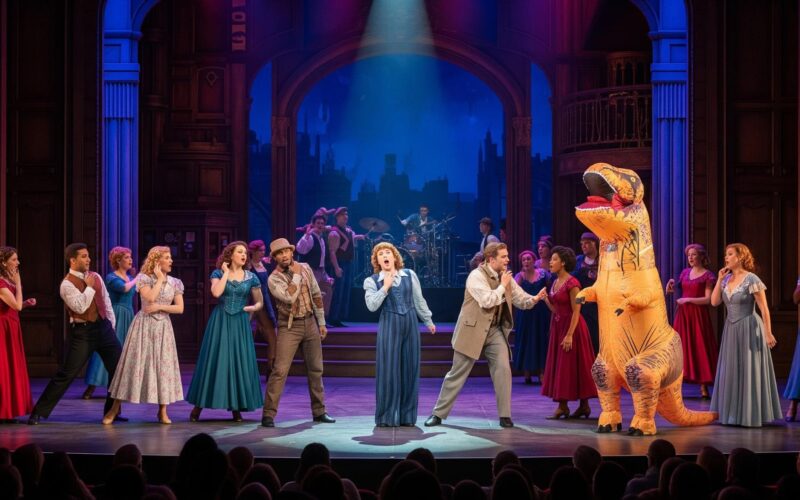 Broadway stunt casting