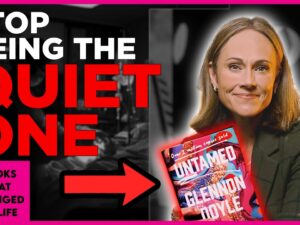 Nikki DeLoach interview cover featuring the book Untamed