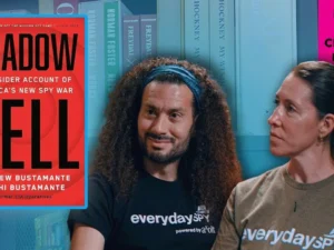 Andrew and Jihi Bustamante discussing Shadow Cell on Books That Changed My Life.