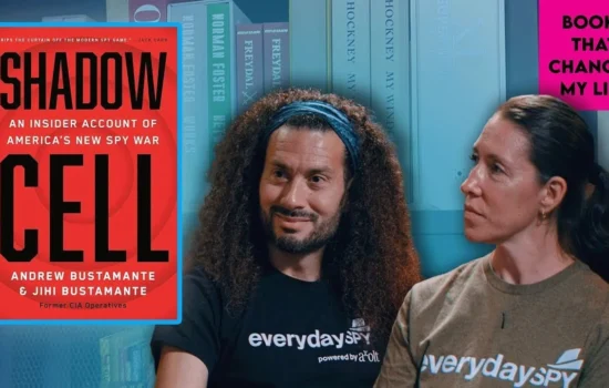 Andrew and Jihi Bustamante discussing Shadow Cell on Books That Changed My Life.