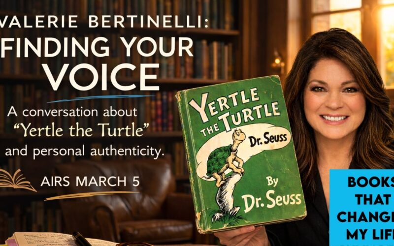 Cover of Yertle the Turtle by Dr. Seuss that inspired Valerie Bertinelli