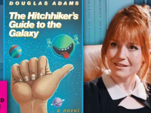 Bone Lake director Mercedes Bryce Morgan discussing Hitchhiker's Guide to the Galaxy on Books That Changed My Life
