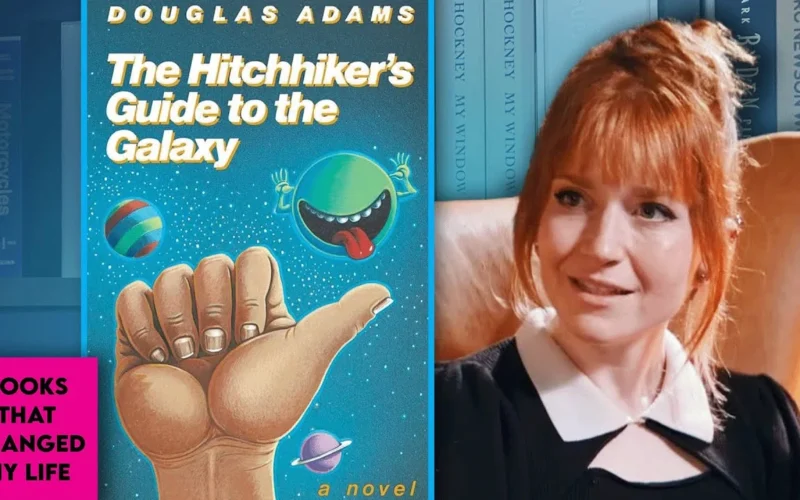 Bone Lake director Mercedes Bryce Morgan discussing Hitchhiker's Guide to the Galaxy on Books That Changed My Life