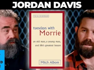 country singer Jordan Davis reflecting on life legacy and Mitch Albom's Morrie wisdom