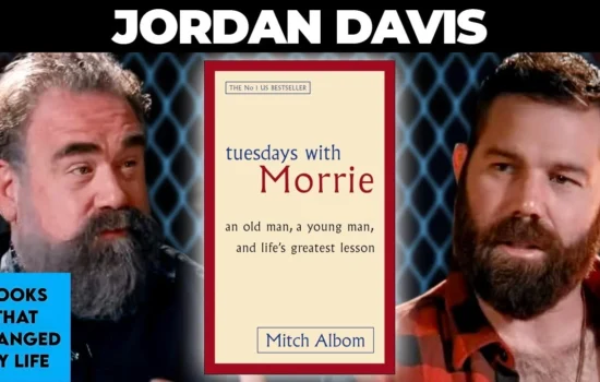 country singer Jordan Davis reflecting on life legacy and Mitch Albom's Morrie wisdom