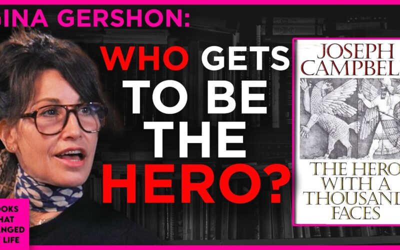 actress Gina Gershon connecting Campbell's monomyth to her memoir AlphaPussy and personal journey