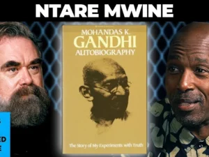 Ntare Guma Mbaho Mwine discussing Gandhi's Autobiography on Books That Changed My Life