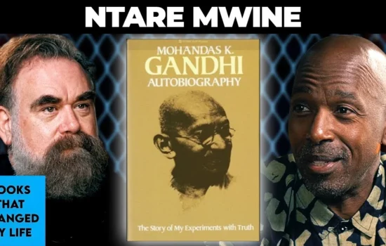 Ntare Guma Mbaho Mwine discussing Gandhi's Autobiography on Books That Changed My Life