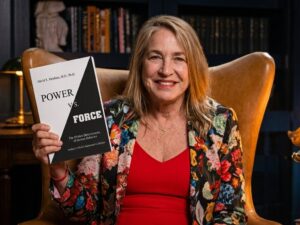 filmmaker Marcia Kimpton reflecting on consciousness frequency and spiritual transformation through literature