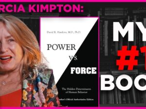 filmmaker Marcia Kimpton reflecting on consciousness levels and spiritual awakening through literature