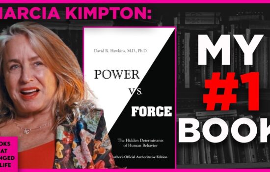 filmmaker Marcia Kimpton reflecting on consciousness levels and spiritual awakening through literature