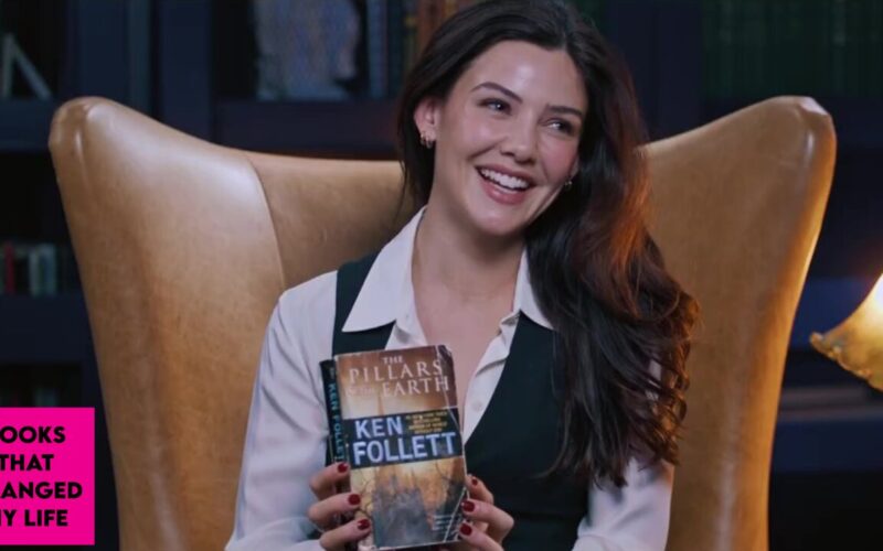 actress Danielle Campbell reflecting on resilience power and human nature through Ken Follett's epic novel