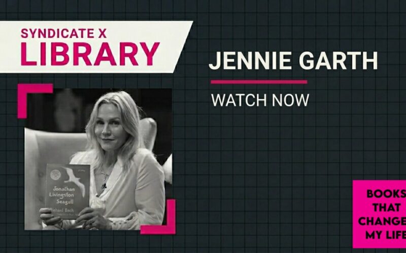 actress Jennie Garth reflecting on radical acceptance self-trust and personal rebellion through literature