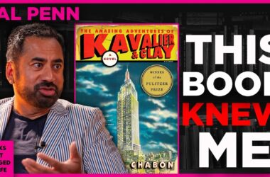 actor Kal Penn reflecting on identity comic book history and escapism through Michael Chabon's Pulitzer winning novel