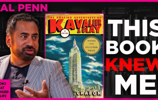 actor Kal Penn reflecting on identity comic book history and escapism through Michael Chabon's Pulitzer winning novel