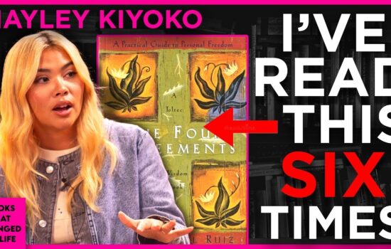 The Four Agreements by Don Miguel Ruiz discussed by Hayley Kiyoko on Books That Changed My Life