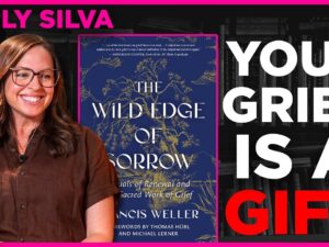 author Emily Silva reflecting on grief infertility healing and stillness through Frances Weller's powerful book