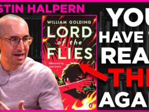 writer Justin Halpern reflecting on masculinity power and disguised truth through William Golding's classic novel