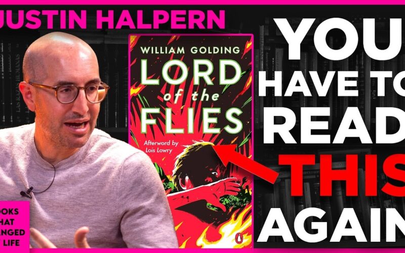 writer Justin Halpern reflecting on masculinity power and disguised truth through William Golding's classic novel