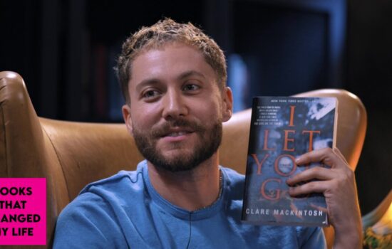 pop singer Jordy reflecting on empathy healing and self-love through Claire Mackintosh's psychological thriller