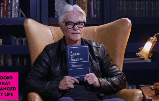 actor Harry Hamlin reflecting on peace fear and acceptance through A Course in Miracles