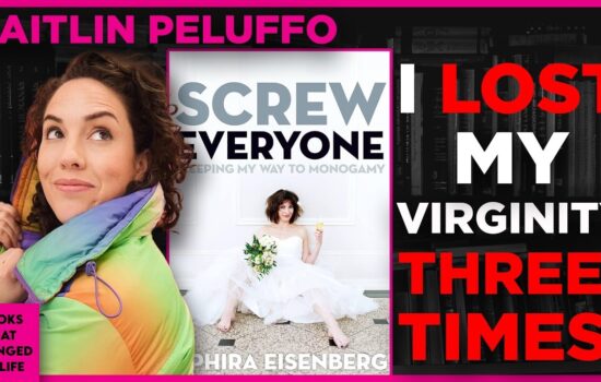 comedian Caitlin Peluffo reflecting on honesty vulnerability and stand-up through Ophira Eisenberg's memoir