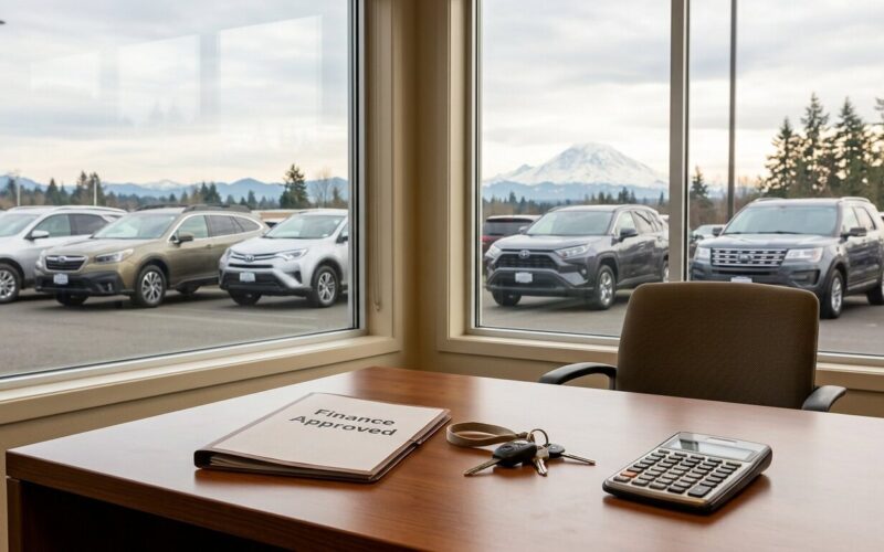 bad credit car loans Washington dealership helping subprime borrower secure vehicle financing